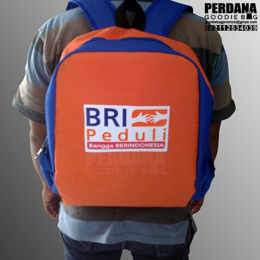 Q2783 Bagpack ransel BRI Papua by Perdana Goodie Bag