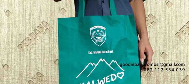 Goodie Bag Spunbond Press Ke Tiakur Maluku Pengerjaan Express id6725